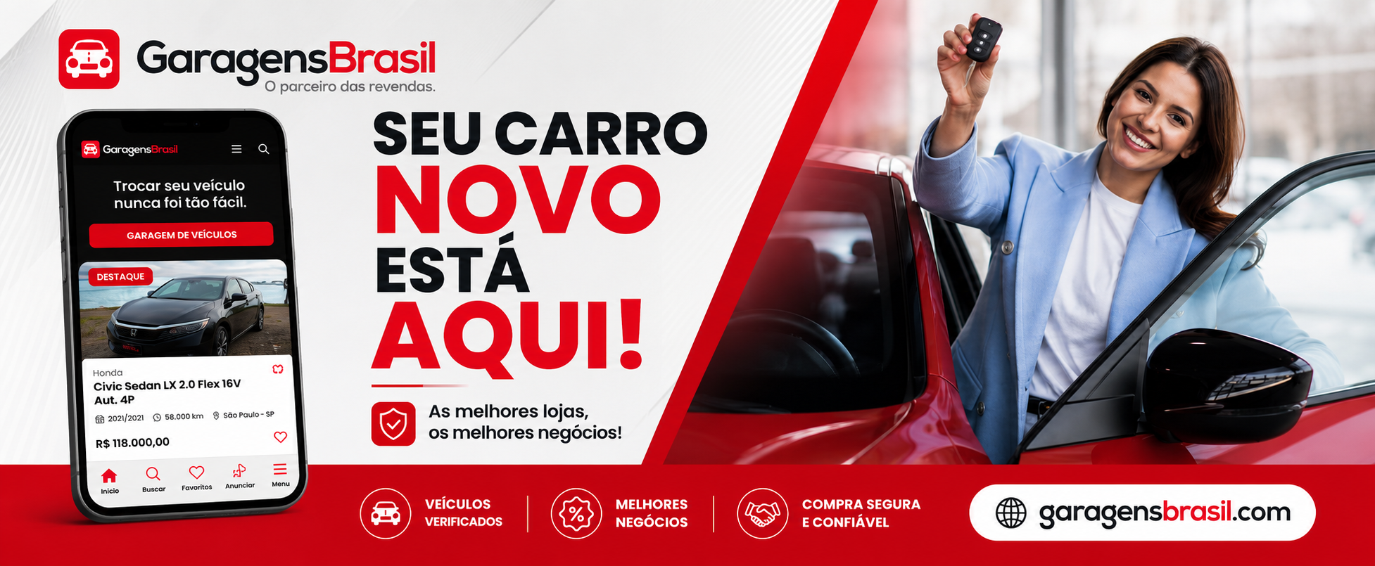 Seu carro novo está aqui